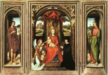 三連祭壇画 1485 オランダ ハンス メムリンク Oil Paintings